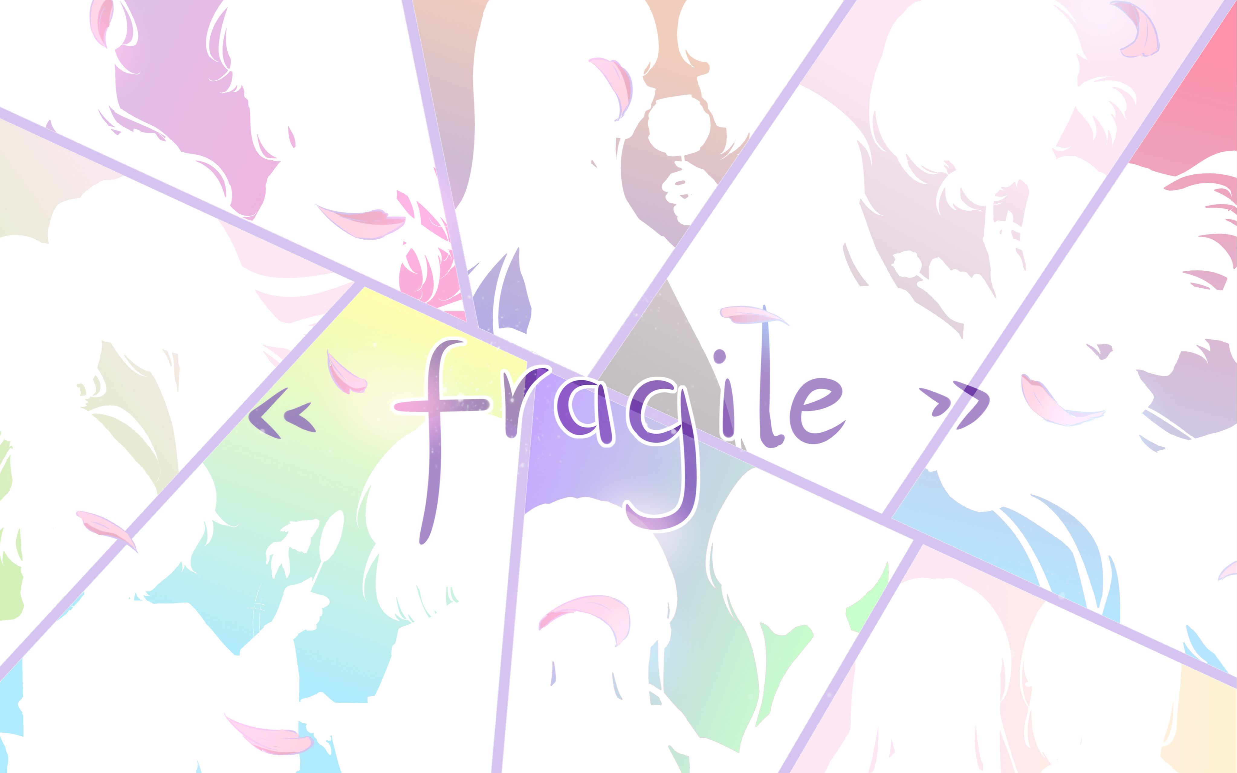 [图]【橘里橘气】《fragile》手书8对yuricp的happy ending 世间的羁绊，他人的舆论，将这些都跨越过去，一定，一定要到喜欢的人身边啊