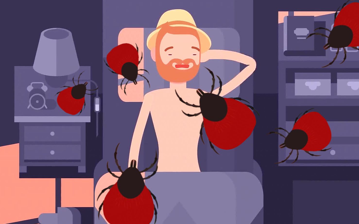 虱子是如何跑到人身上的?寄生虫科普英语学习