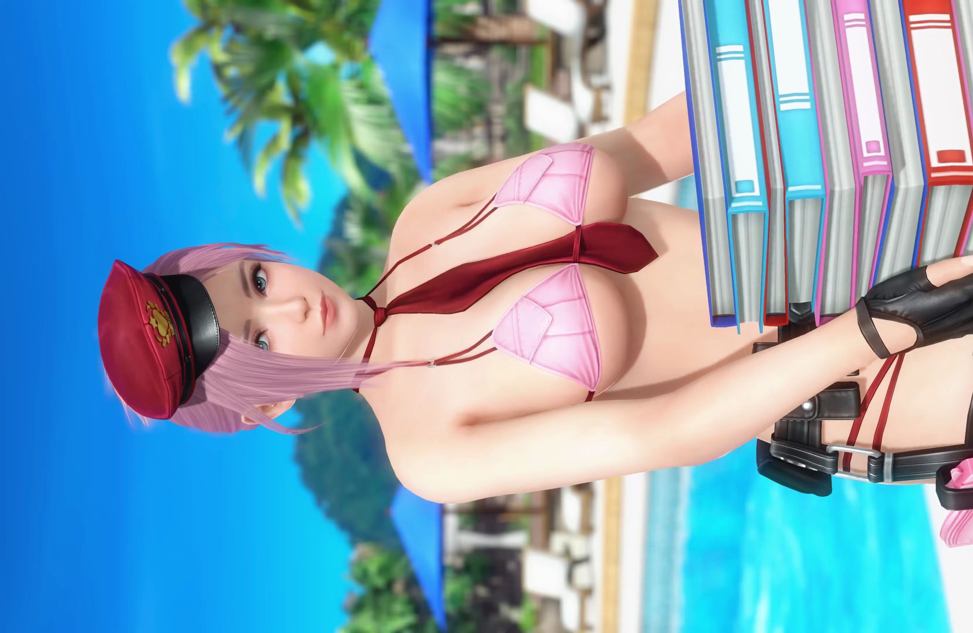 岛主,不要浪费时间.【DOAXVV】伊丽丝(海边巡逻)哔哩哔哩bilibili