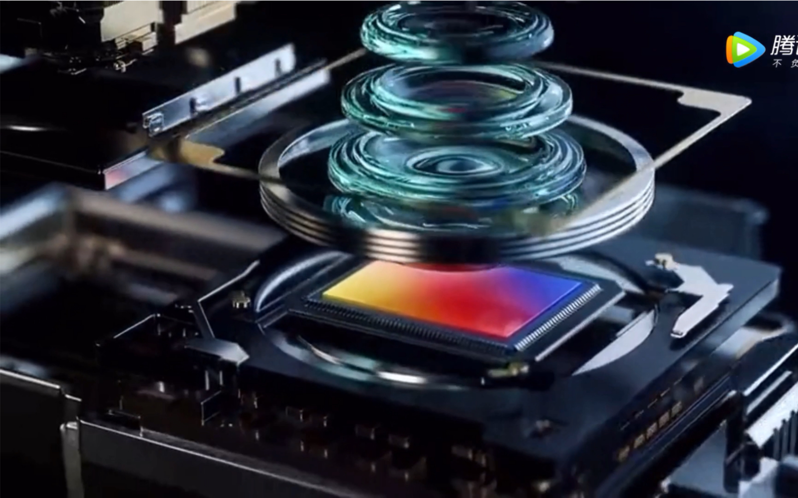 欣赏下 华为 p40 pro  徕卡 5 摄模组