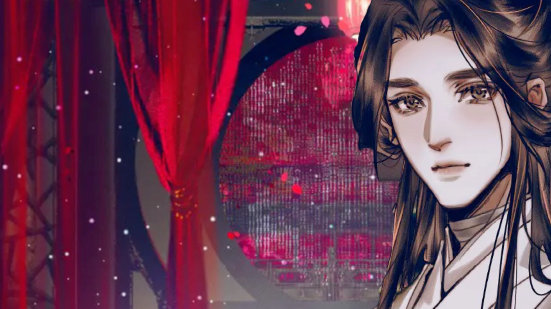 怜怜夸三郎本尊好看,花城主害羞啦