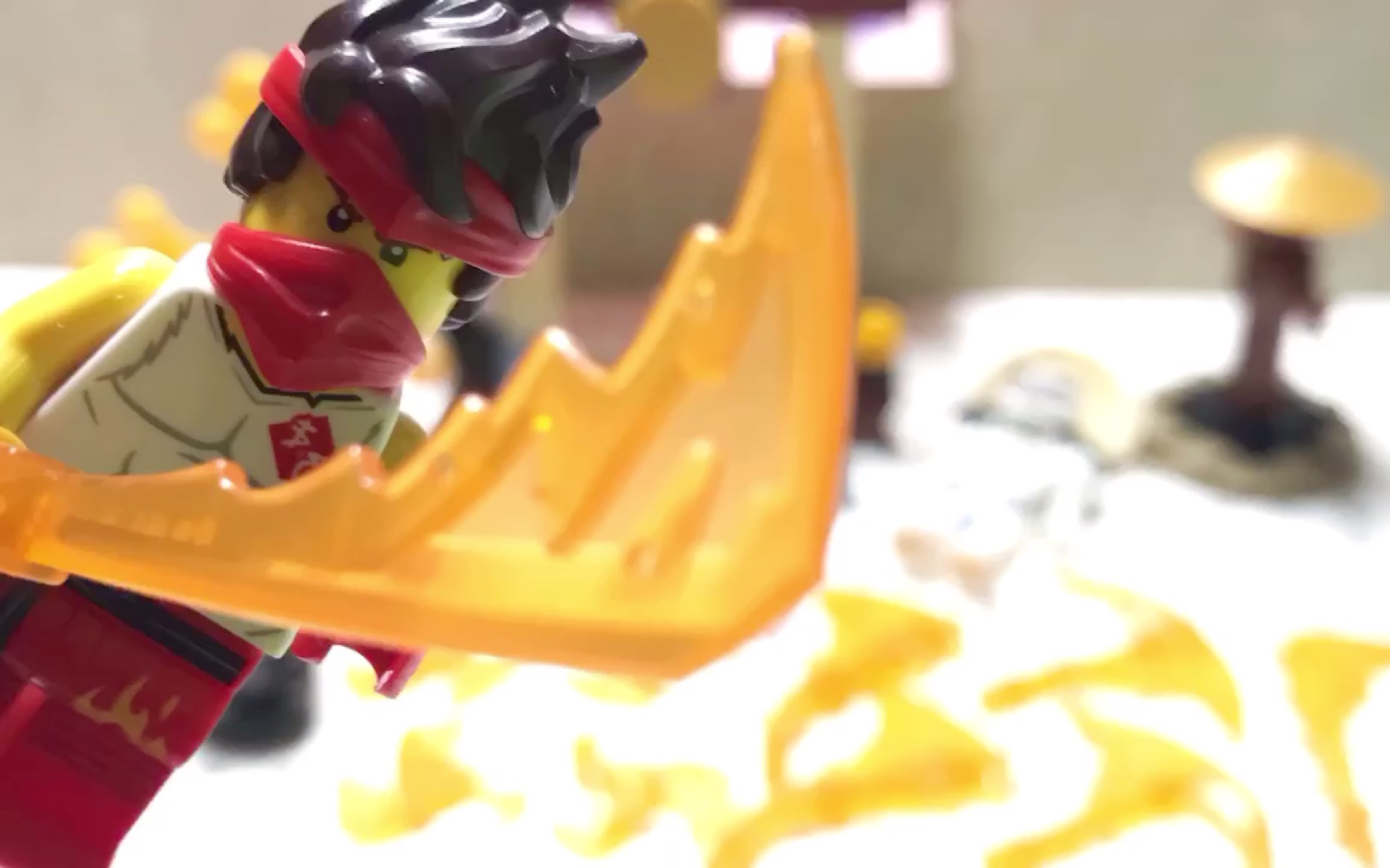 乐高幻影忍者系列71730凯vs骷髅兵(玩法测评 定格动画)_哔哩哔哩_bili