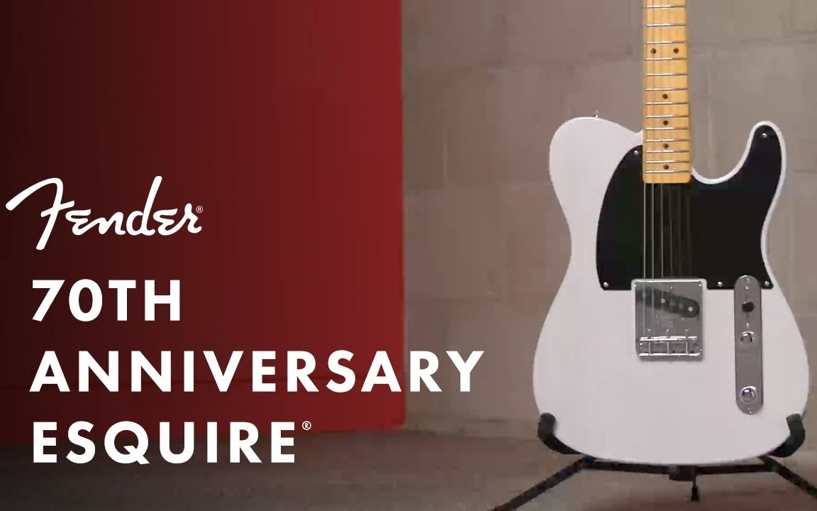 5p墨芬居然也出硝基漆的了fender70thanniversaryesquirebroadcaster