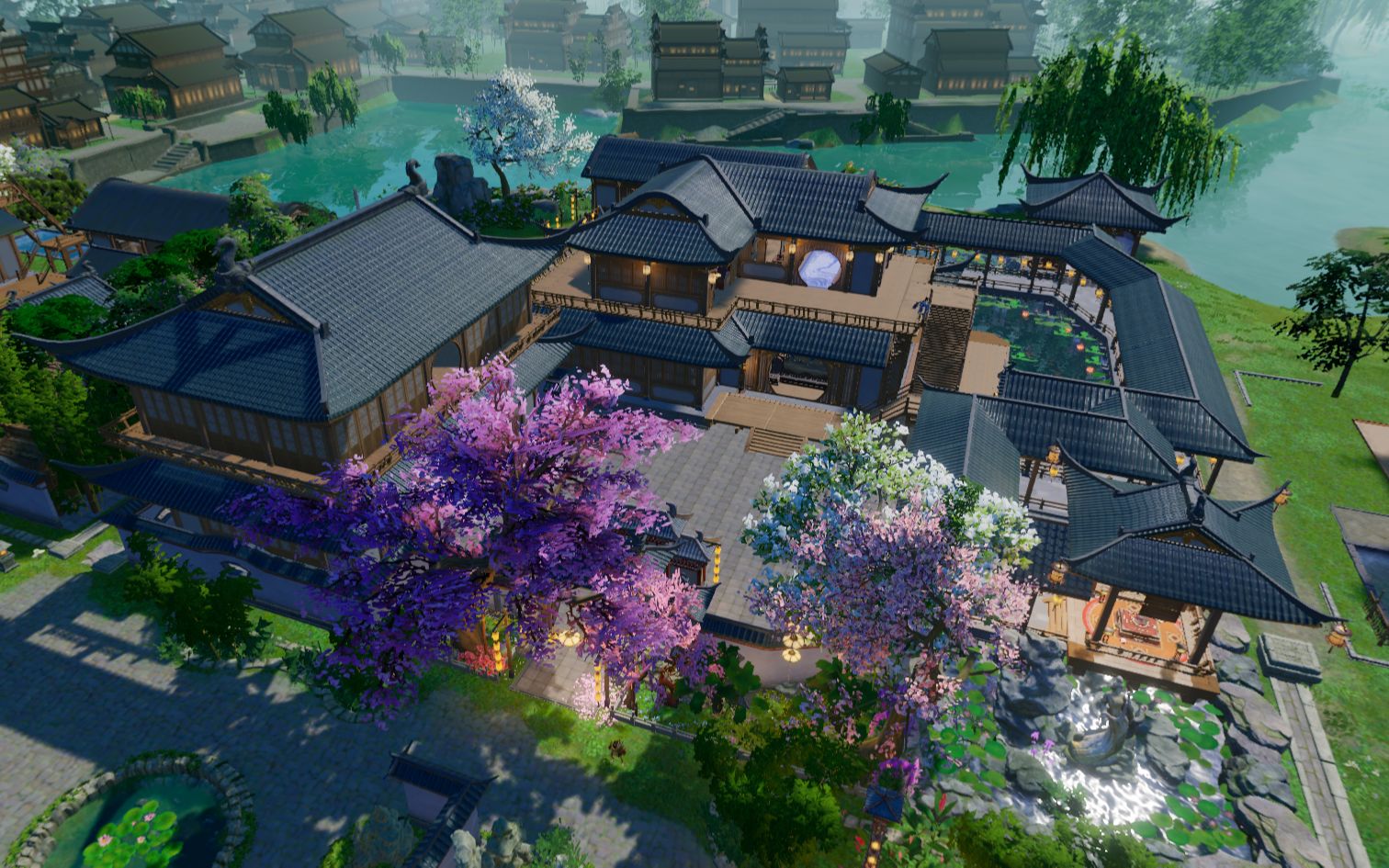 【剑三家园】自住蓝图"江边月"