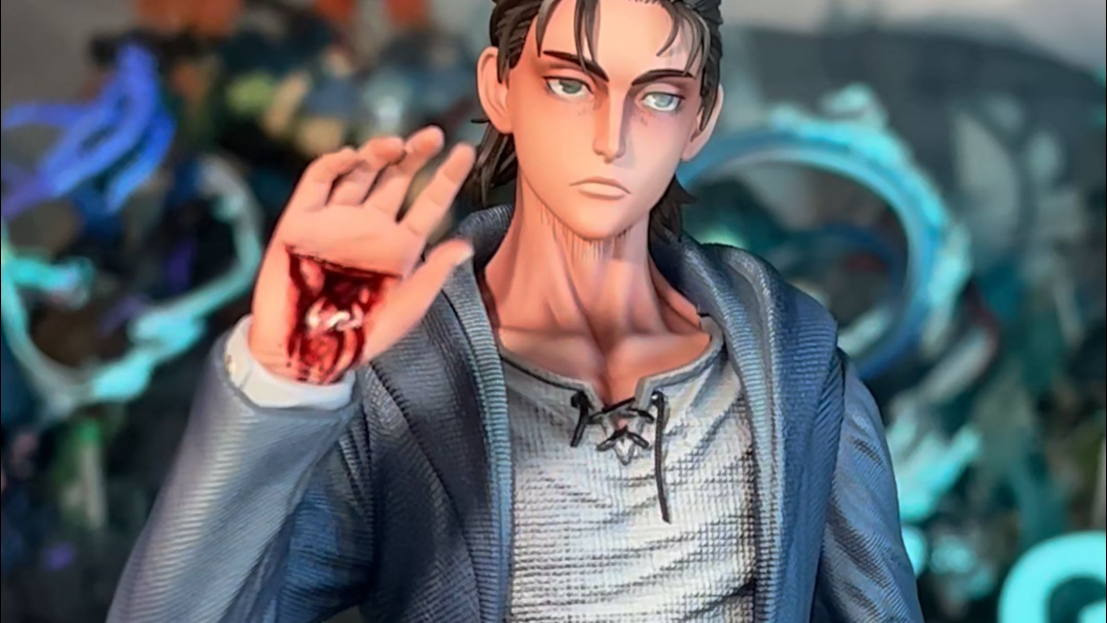 我随时能变身,你们不要轻举妄动!reborn艾伦 样板赏析