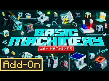 [免费下载]基本机械我的世界插件市场包免费下载Minecraft Marketplace Basic Machinery AddOn哔哩哔哩bilibili我的世界