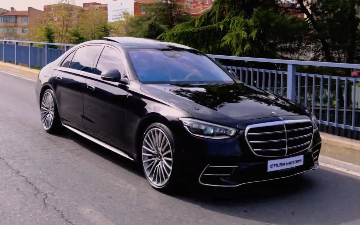 奔驰 w223 s级 s400d 柴油版 沉浸式水视频