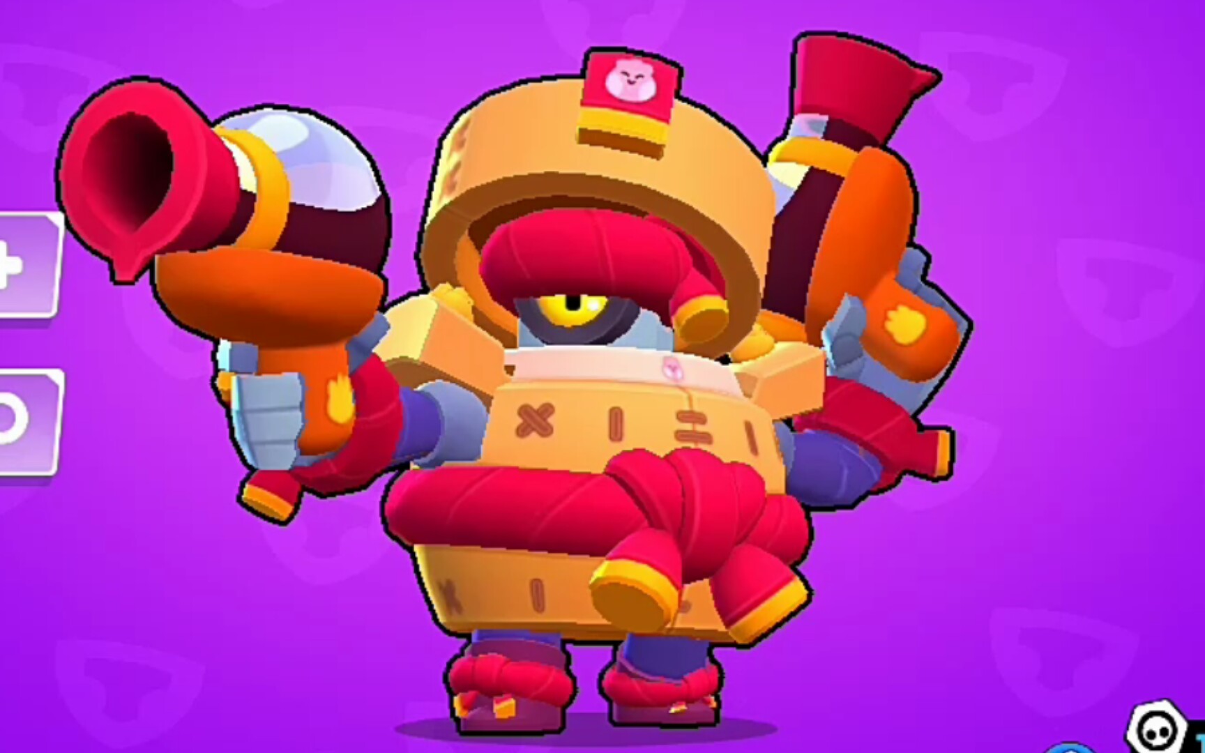 荒野乱斗:达里尔的新年皮肤上线了?试试手才知道手感好不好!