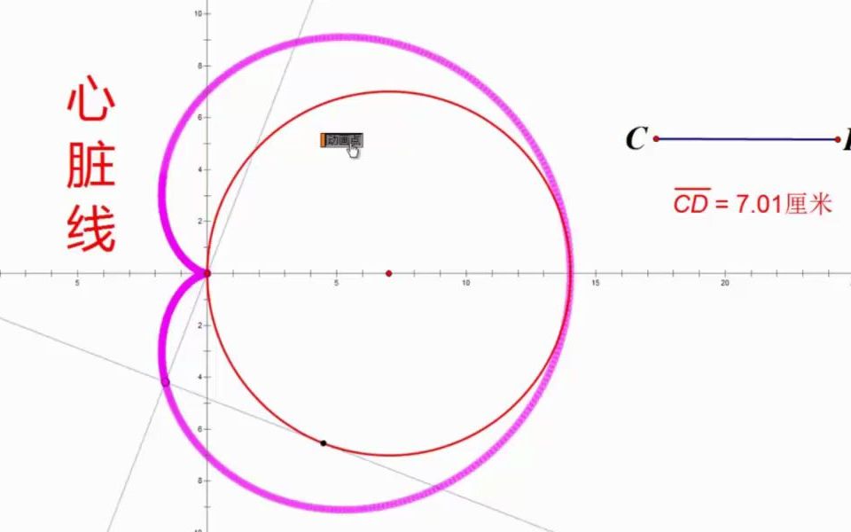 用数学公式绘制“心脏线”哔哩哔哩bilibili