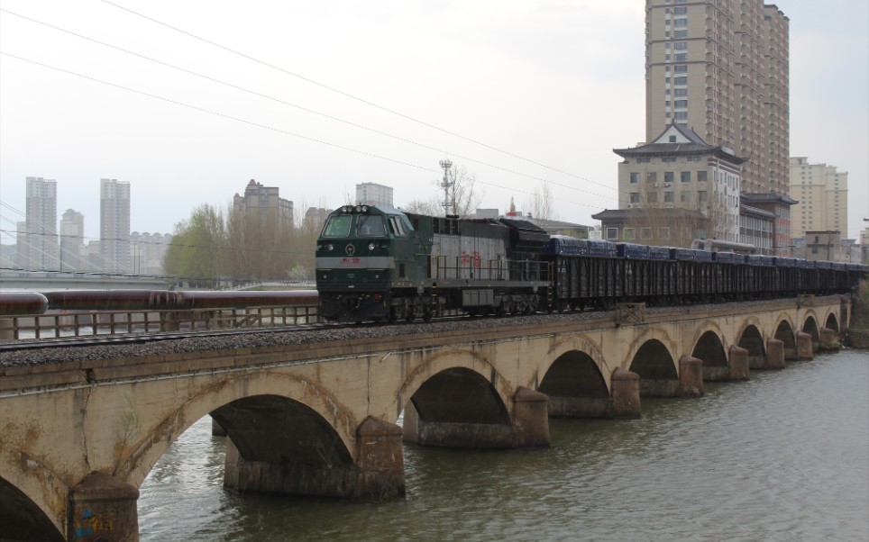 四梅线沈局吉段hxn50542牵引摘挂列车接近辽源站_哔哩哔哩 (゜-゜)つ