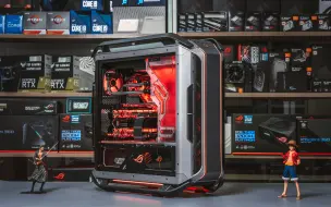 下载视频: 一台100000+的电脑主机，ROG M14EG+3090猛禽双卡SLI，EK全套分体式水冷定制