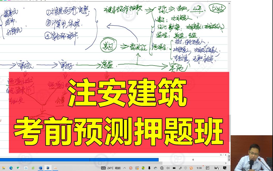 [图]【这是押题】2021安全建筑-考前预测串讲班-冲刺班-林轩【重点推荐+讲义完整】