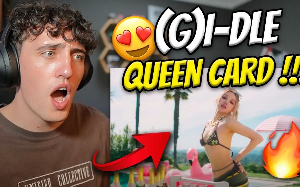 [图]【中字】全程震惊脸！南非小歌 (G)I-DLE 新歌《Queencard》MV reaction