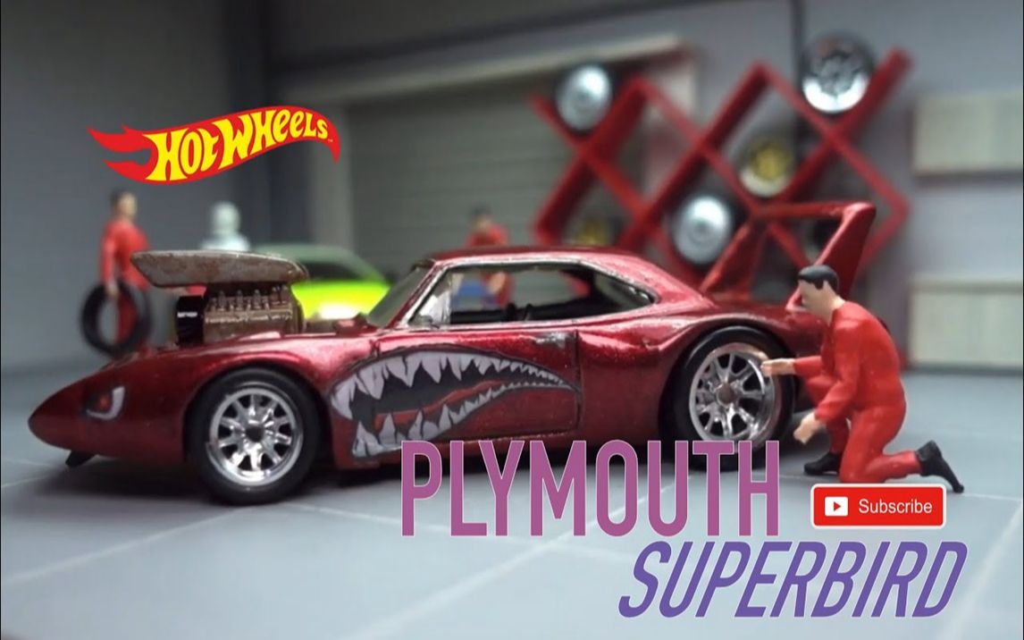 puri改装风火轮hotwheels普利茅斯超级鸟