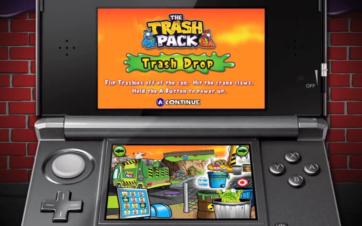 【3ds游戏大赏】《垃圾虫》pv及欧版下载 the trash pack ダウンロー