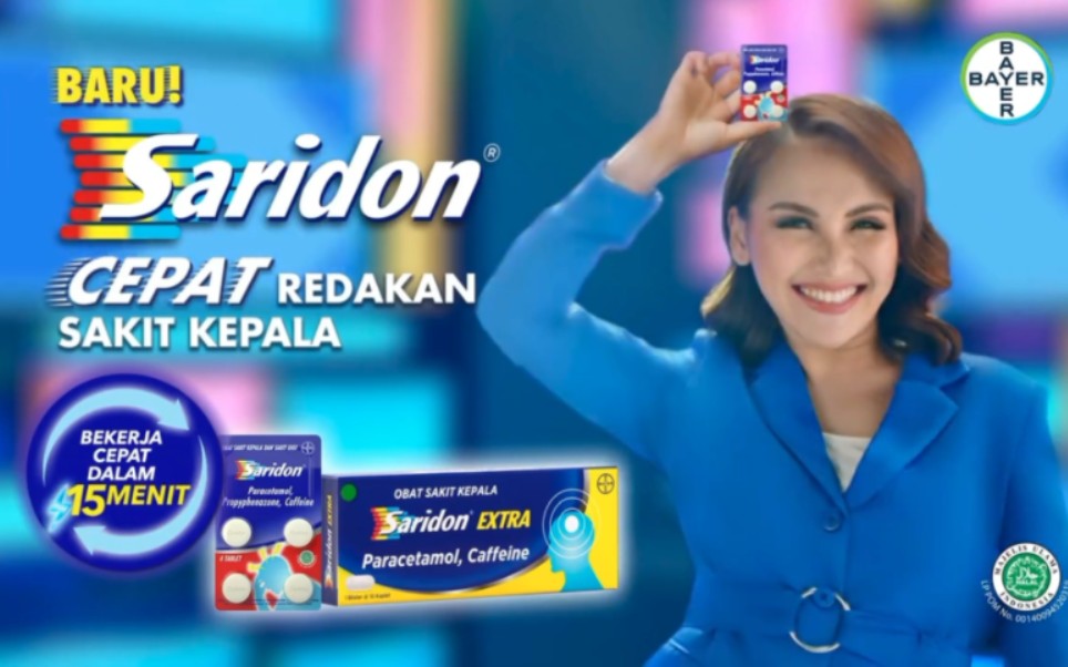 【健康ⷮŠ拜耳印度尼西亚】Saridon Extra  CEPAT REDAKAN SAKIT KEPALA/广告合集哔哩哔哩bilibili