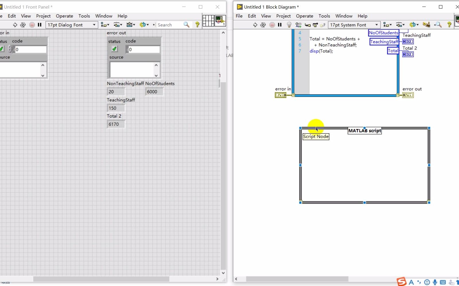 LabVIEW Call Matlab m file 20220119_哔哩哔哩_bilibili