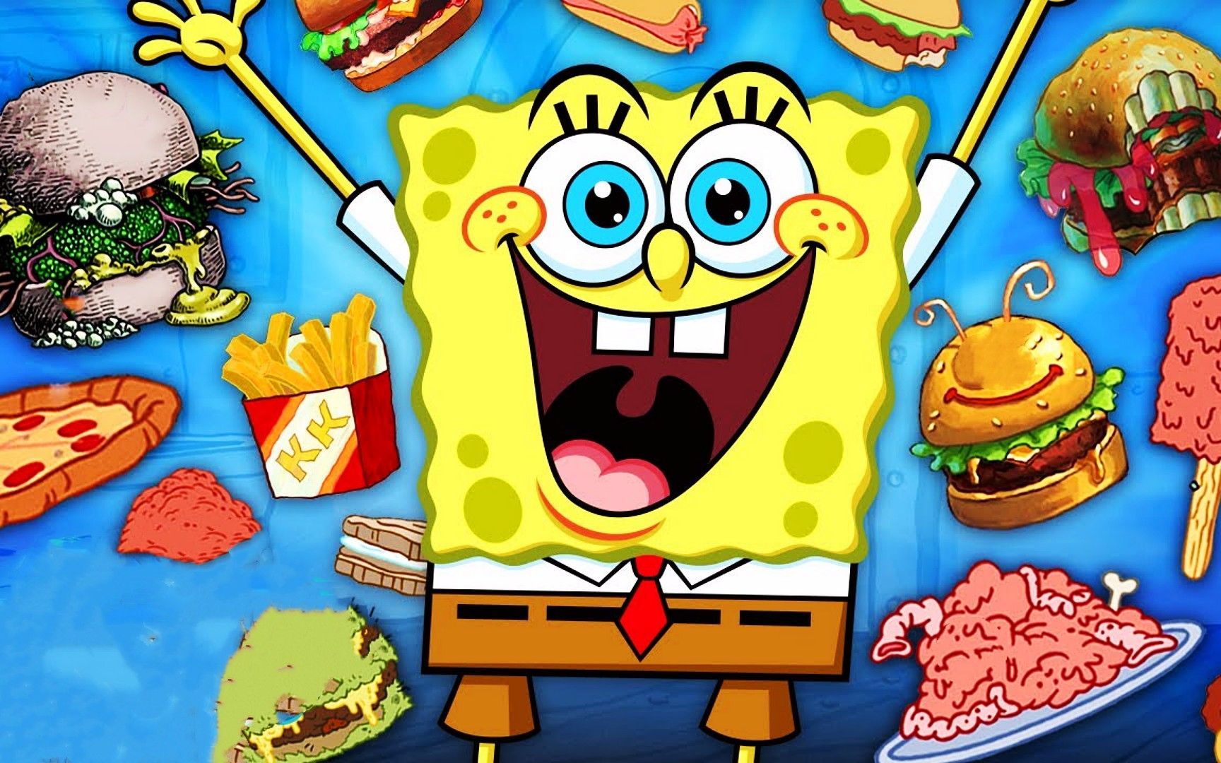 搞笑动漫:海绵宝宝研究黑暗料理,秘制脏脏汉堡大家会喜欢吃吗?