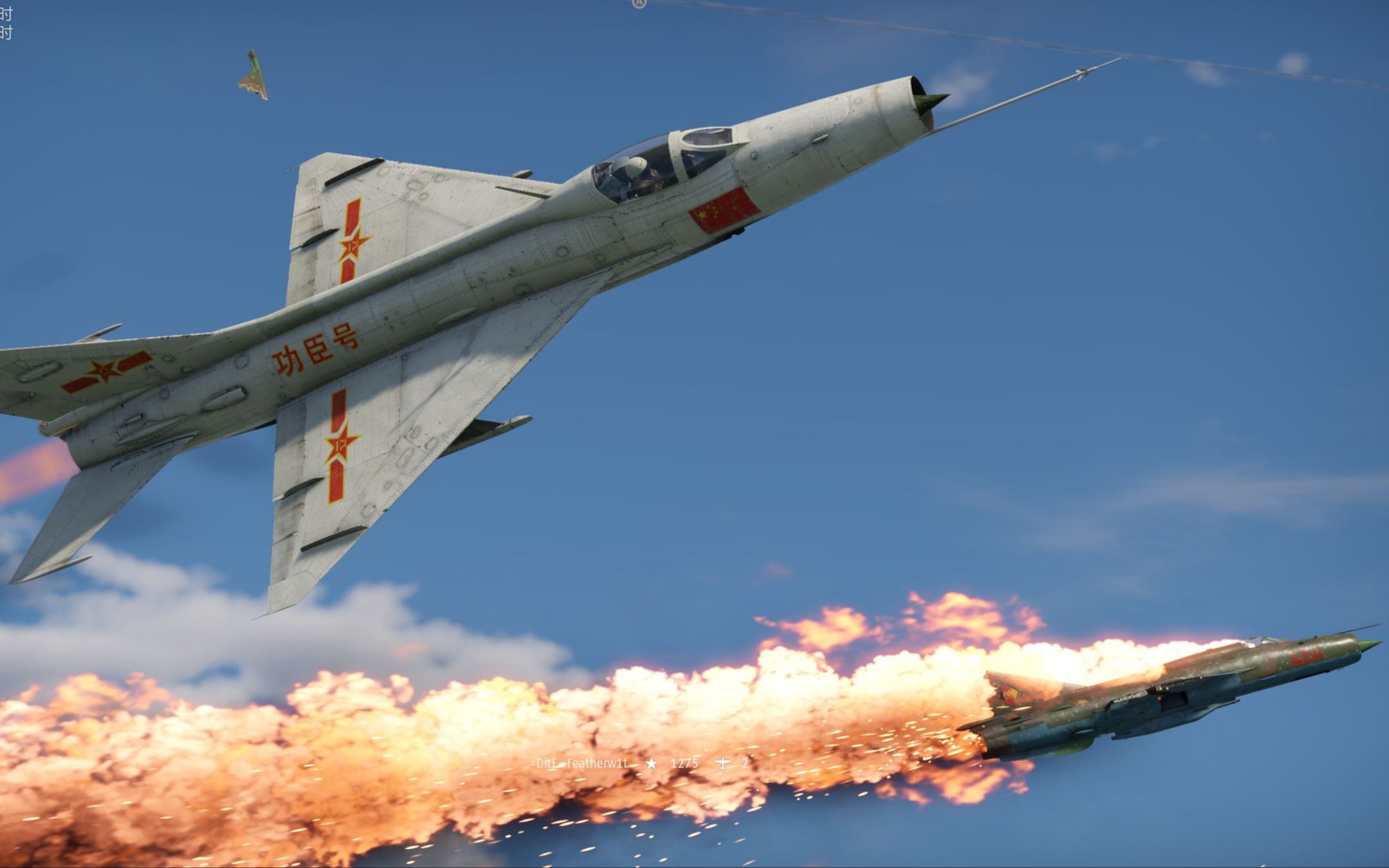 战争雷霆集锦歼7ii内有文字教程共和国二代机之首半个世纪的服役功臣