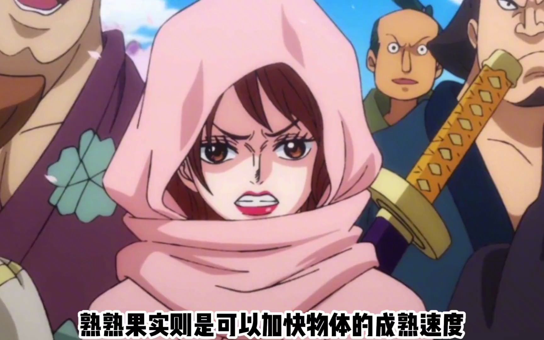 海贼王波妮的果实能力其实是融合了四颗恶魔果