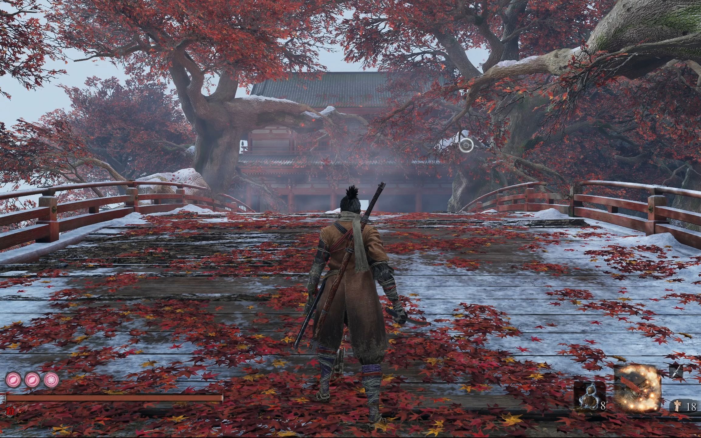 只狼 一周目双难 鞭炮 弹反无伤 宫内破戒僧