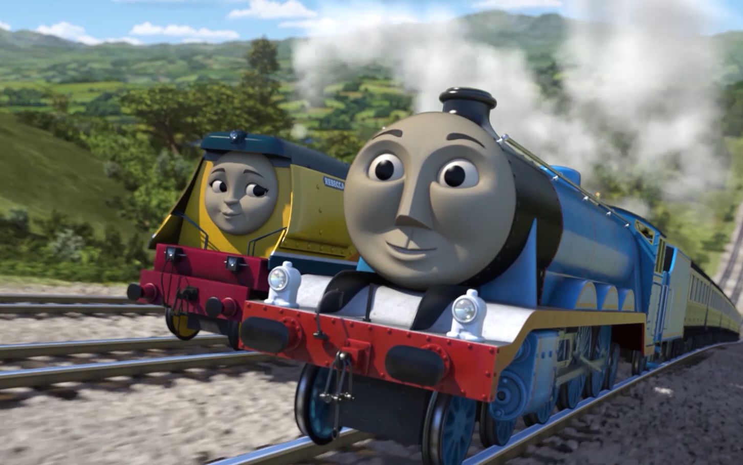 托马斯和朋友的小故事 高登和蕾贝卡来了