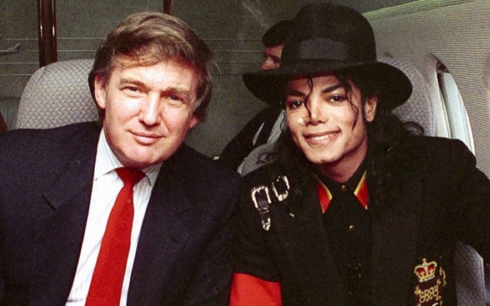 [图]Trump × MJ：同悲共喜的生死之交 （国语配音）迈克尔 杰克逊 特朗普