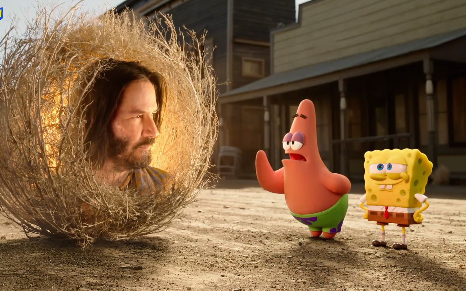 基你太美!惊现基努里维斯《 海绵宝宝3》正式预告