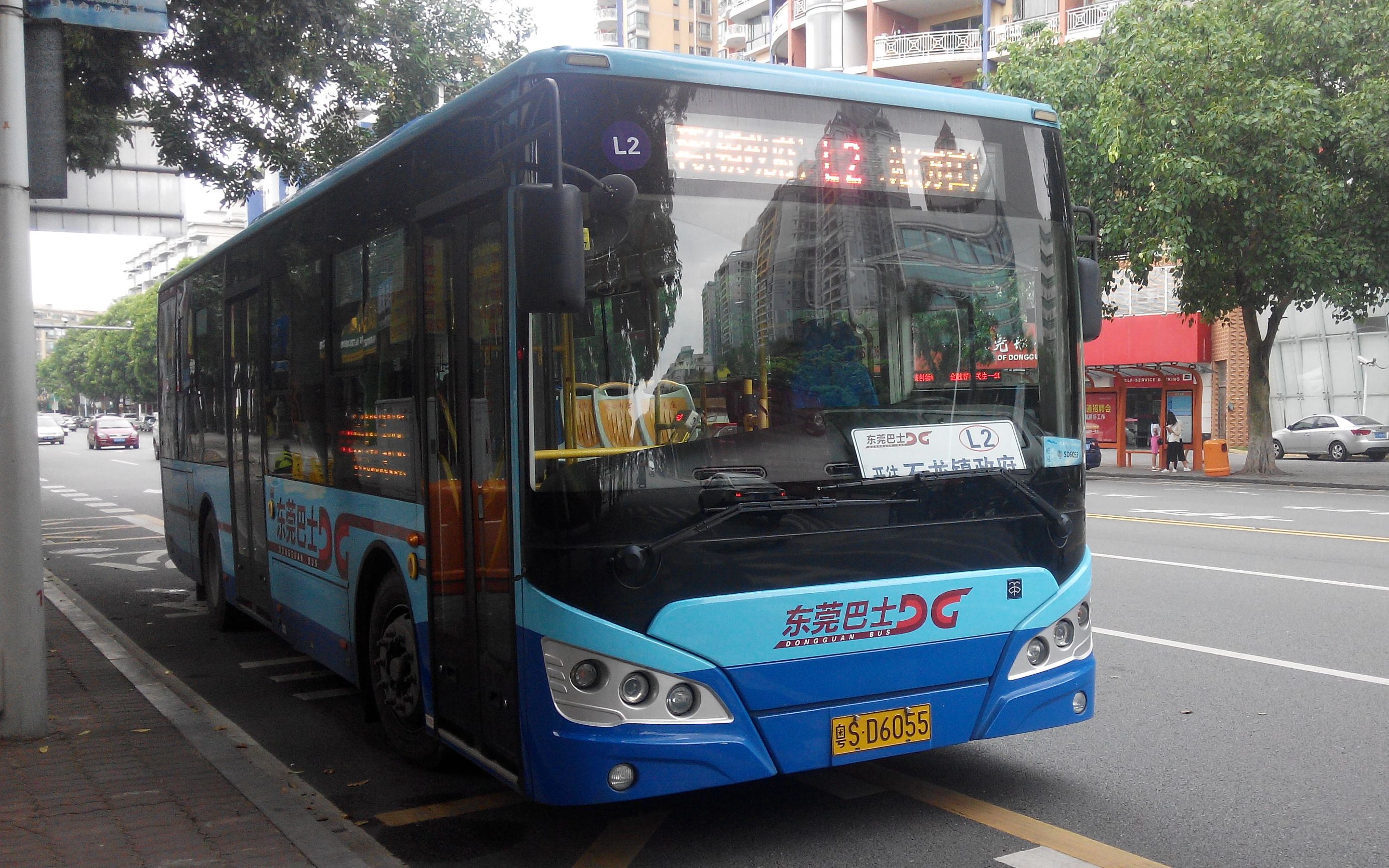 【老片重制】东莞巴士旅游专线l2路 石龙金沙湾→市汽车总站 【东莞