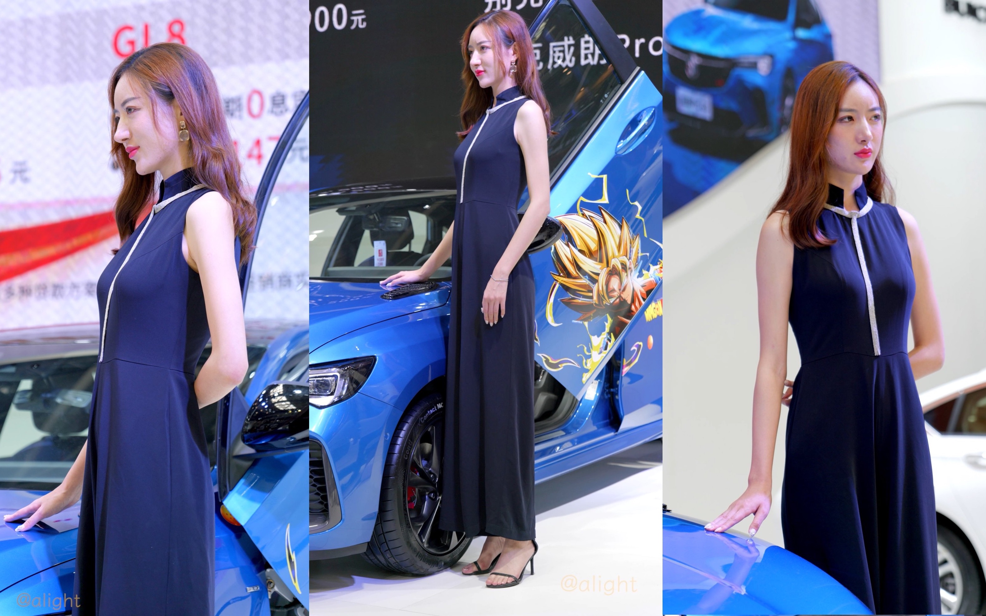 上汽别克01车模2021苏州十一车展(竖)