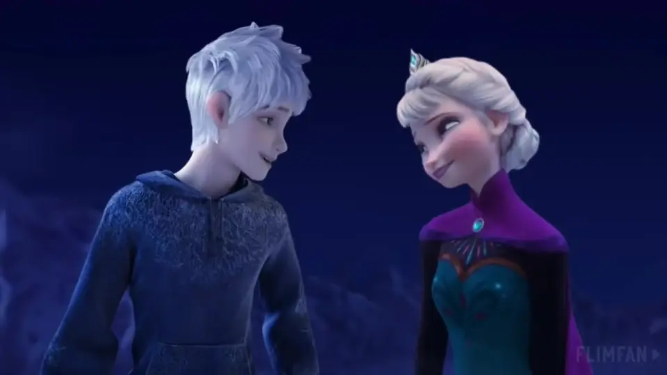 Elsa and Jack Frost - Faded 