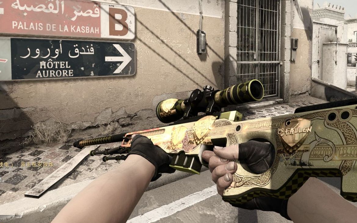 csgo哈巴手感爆棚的大狙有多么恐怖你知道么?冲锋狙神似k神