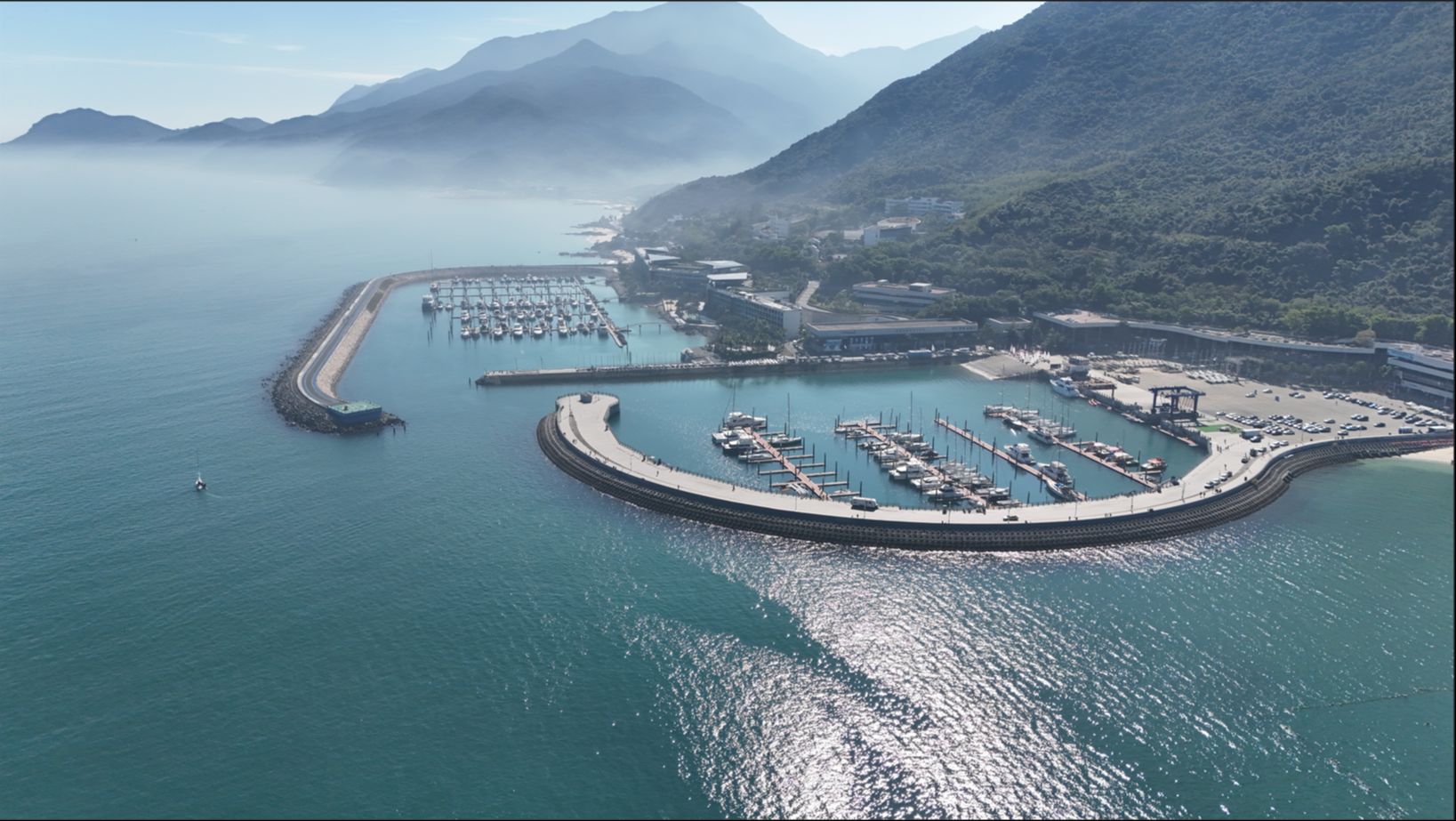 旅游深圳大鹏半岛杨梅坑,djimini4pro无人机带你走一遍深圳最美地方