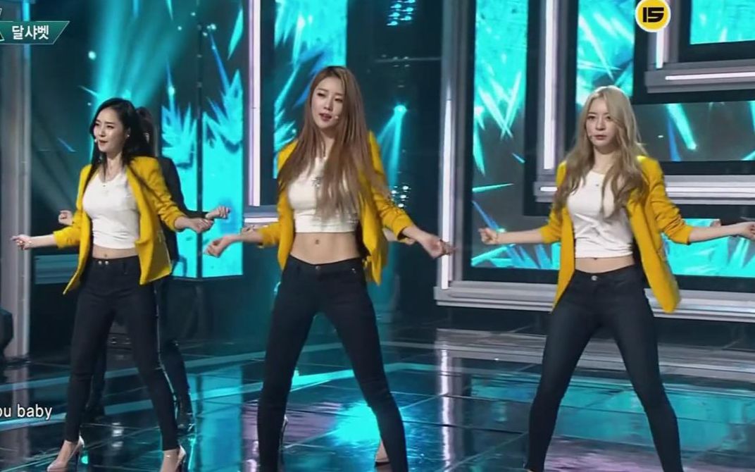 [图]Dal★shabet - Someone like U(如你) 打歌现场 160114 Mnet M!Countdown