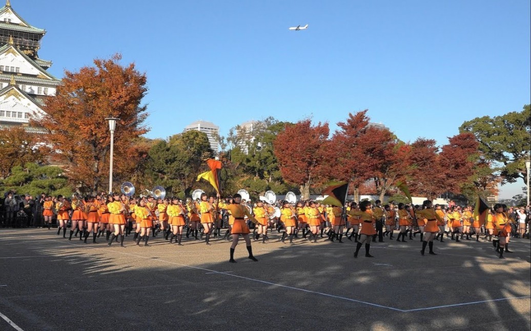 [图]【京都橘】京都橘高校吹奏乐部“仅限左镜头”大阪城进行曲