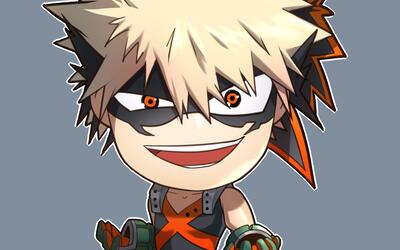 【玖言】板绘小英雄q版1:爆豪胜己(二!十!倍!速!