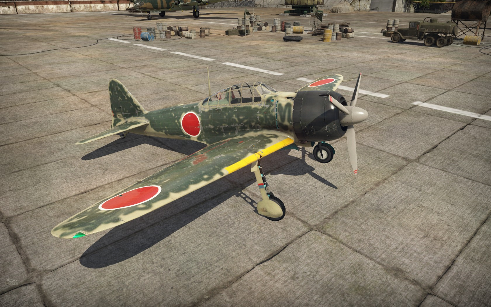 《warthunder》 零战二二型 硫磺岛残局