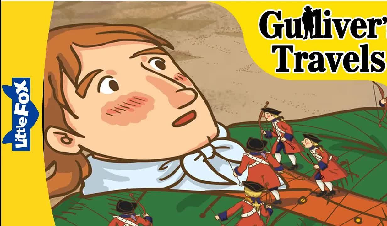 格列佛游记classics gullivers travels by little fox