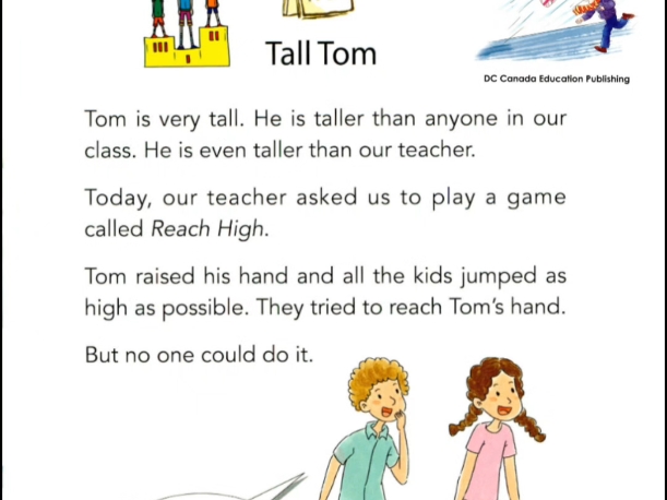 【04Tall Tom】One Story A Day Book,小故事磨耳朵,练习听力和平时的口语,积累写作素材哔哩哔哩bilibili