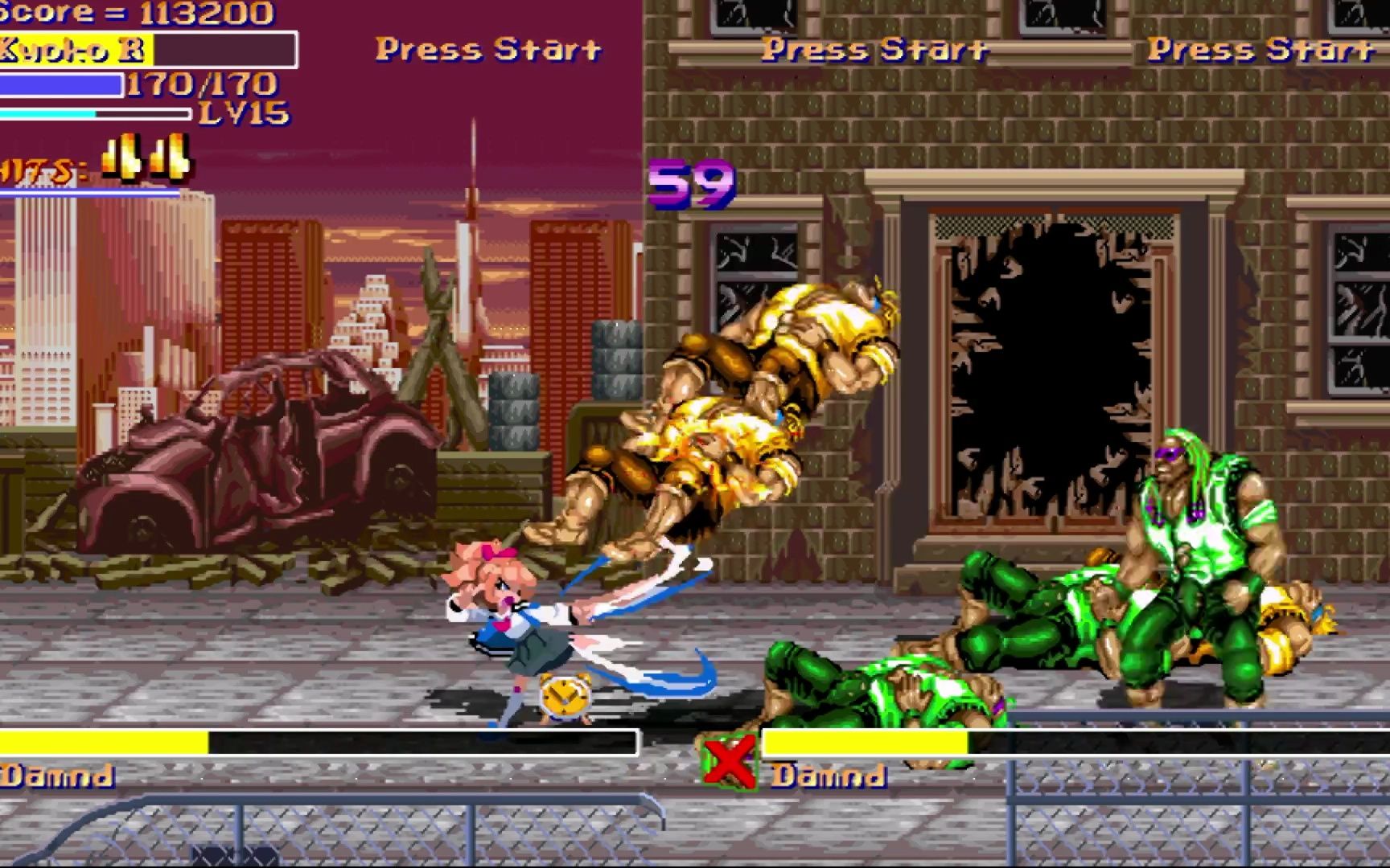 【OpenBor】LNS v0.4新人物 Kyoko 测试版v1.0