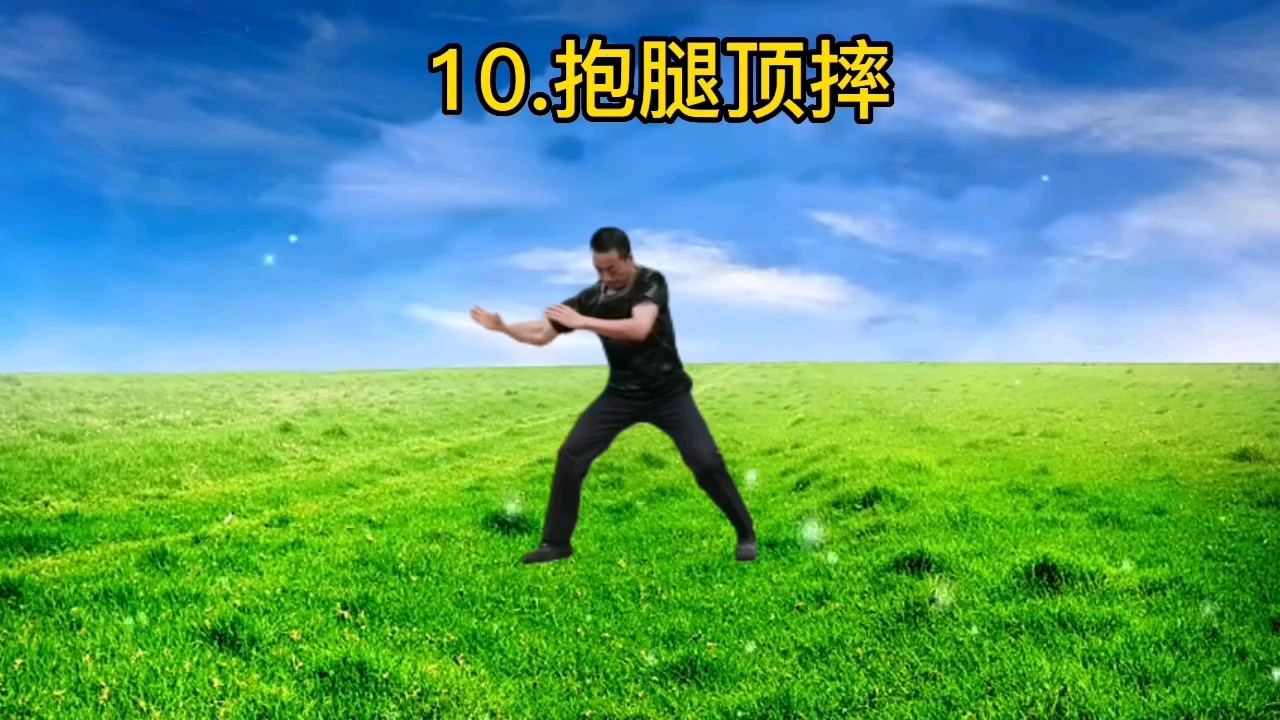 活动作品擒敌拳第三套