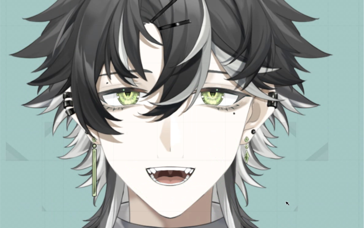 【live2d】男口型展示