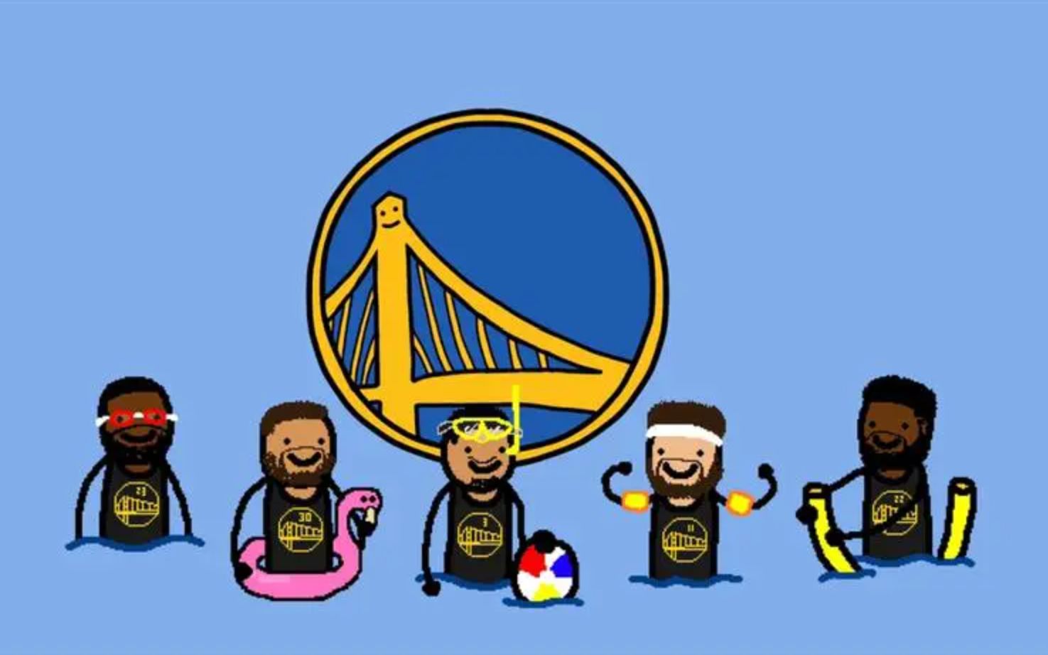 "金州勇士从来都不只是一支球队!