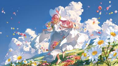 评测】Flowers 杉菜水姬画集亲笔签名innocent grey 插画集galgame