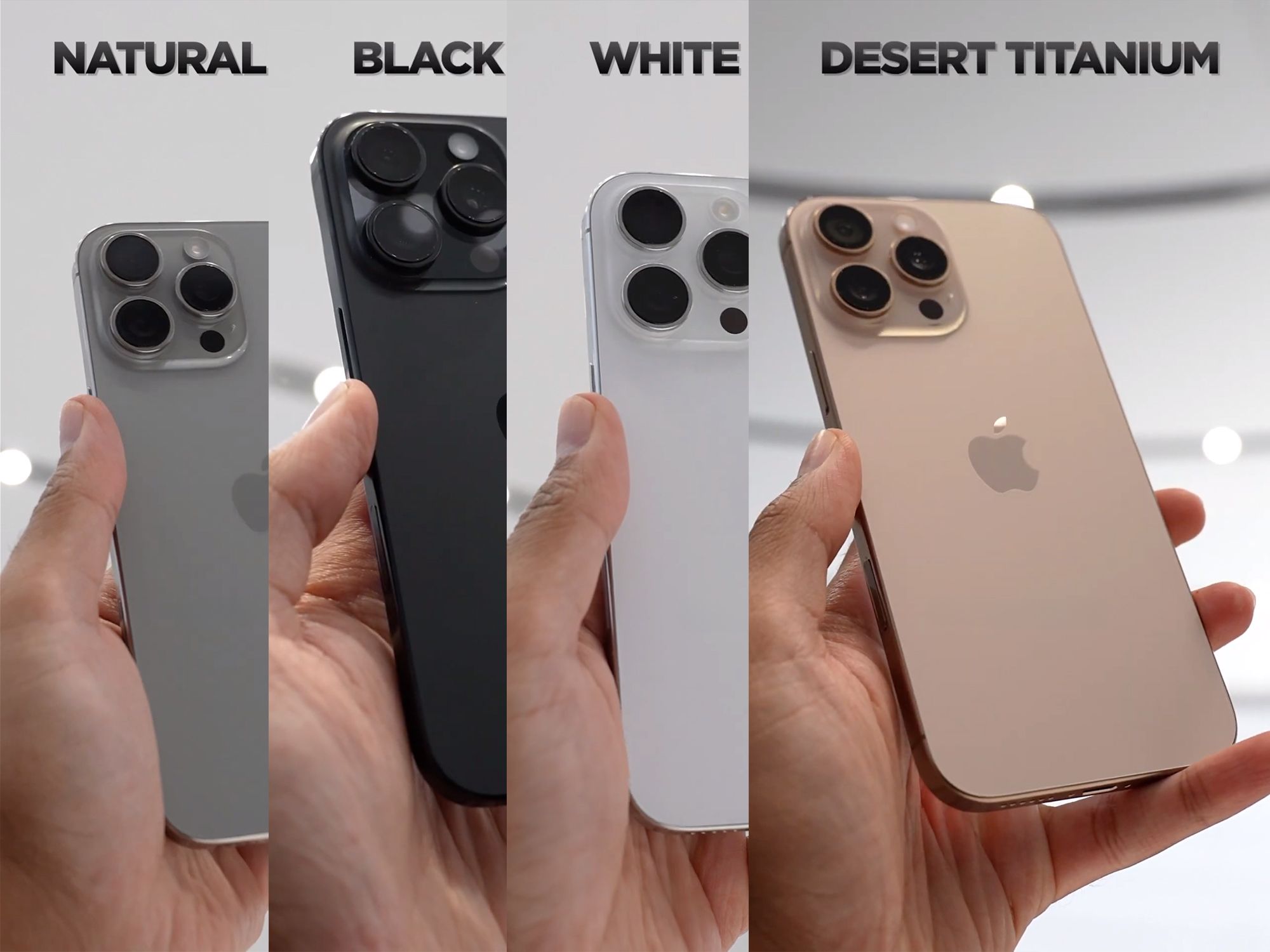 颜色不会影响手机保值率吧,iPhone16 Pro的颜色怎么选,好纠结