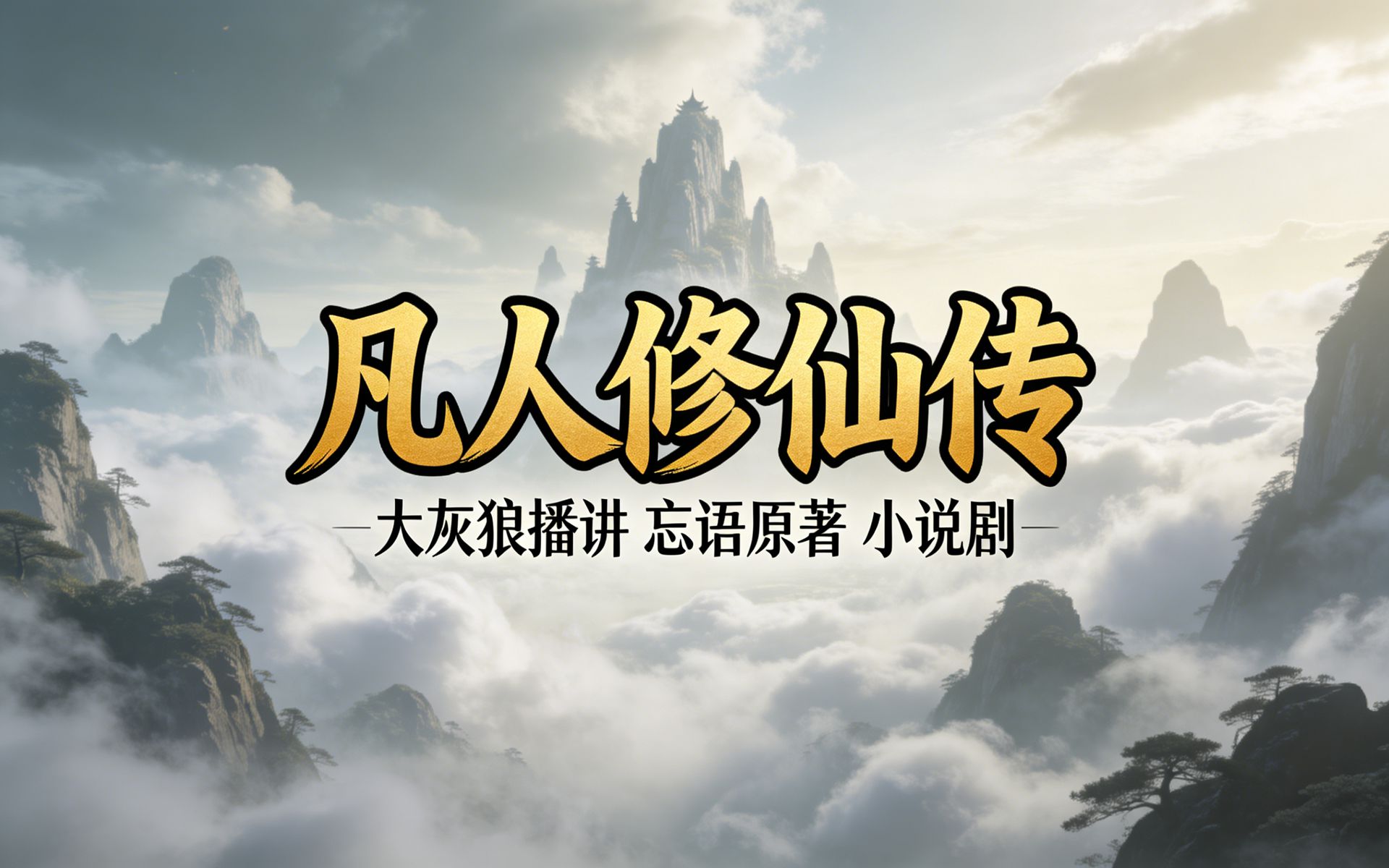 小说剧《凡人修仙传》全集，大灰狼播讲