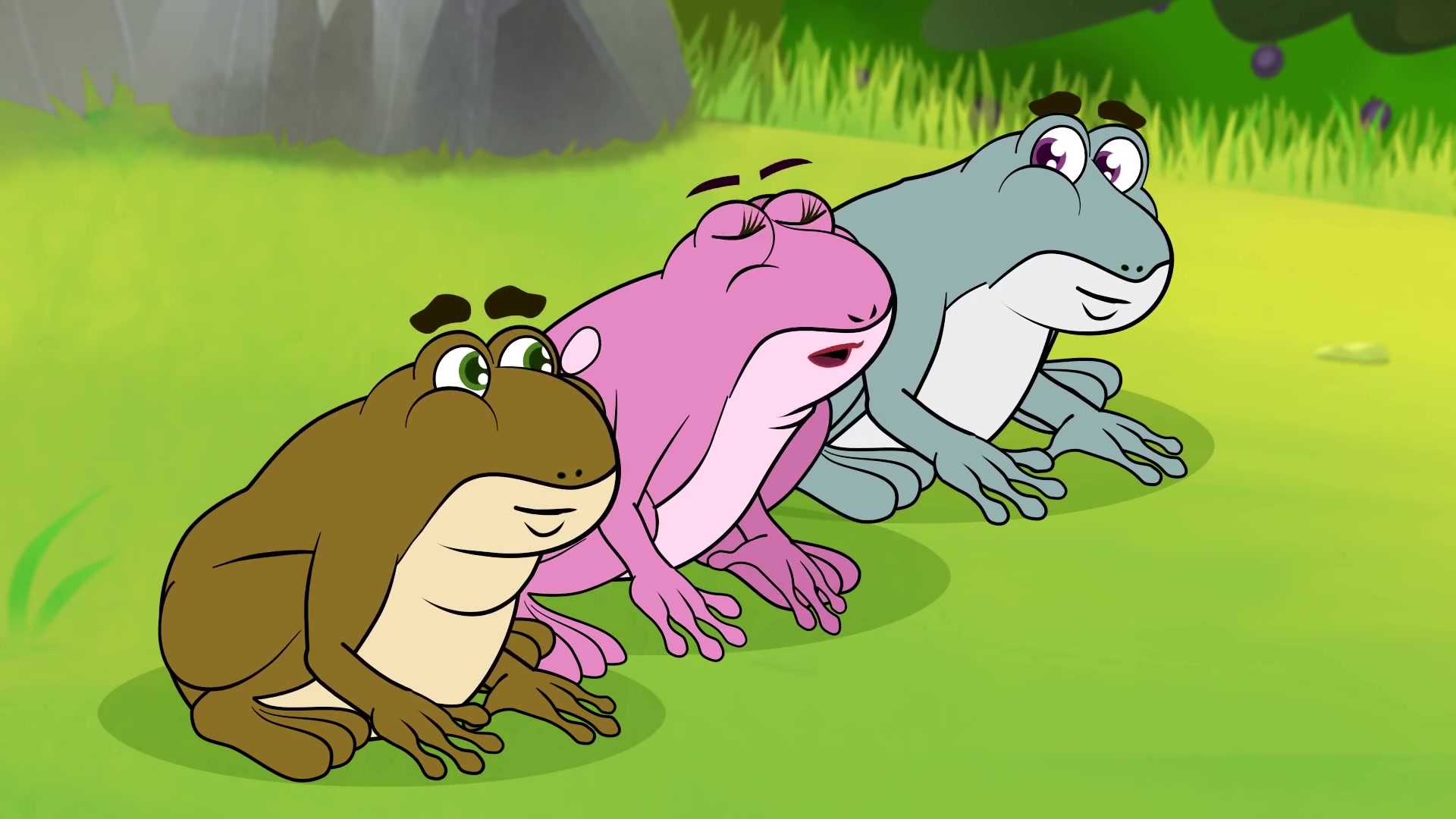 【英语童话故事】青蛙和公牛_哔哩哔哩 (゜-゜)つロ 干杯~-bilibili