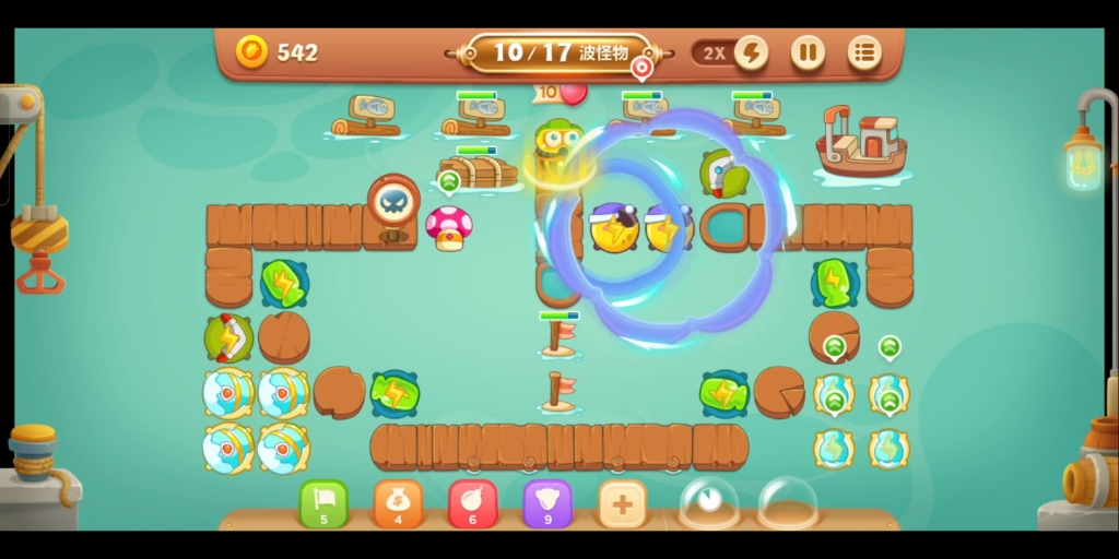 保卫萝卜3码头第59关