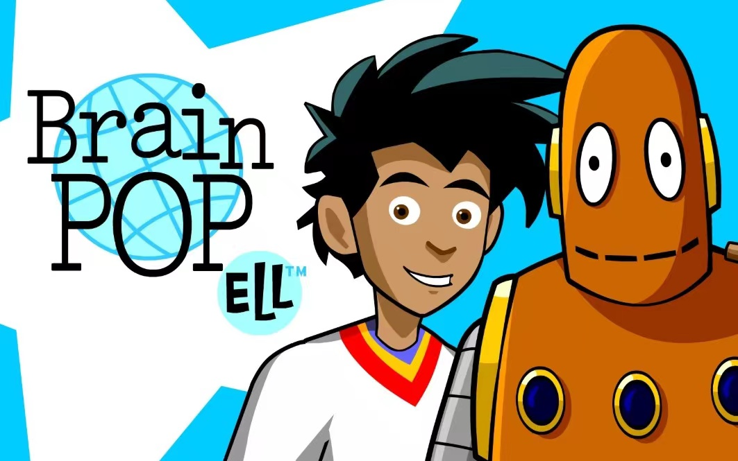 [图]【把美国名校搬回家，BrainPop，超牛全动画全科英文教育】Brain POP ELL( 1-2阶段视频+对话词汇Word文档+语法闪卡) 英文字幕