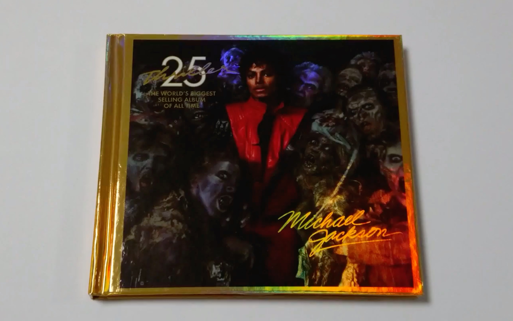 [图]【MJ】迈克尔杰克逊Thriller25周年纪念版开箱！